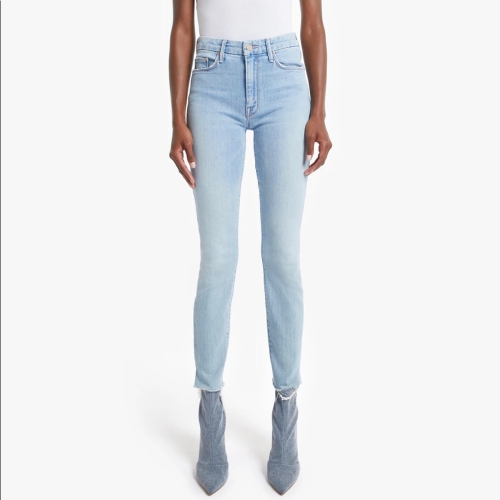 NWT MOTHER DEINEM/THE LOOKER ANKLE SNIPPET